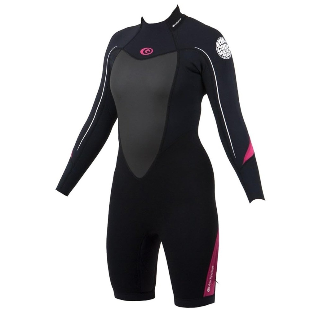 Rip Curl Wetsuit 12 Black Dawn Patrol E3 Long Sleeve Springsuit Surfing NEW